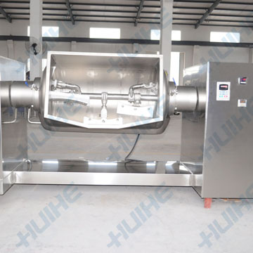 橫軸臥式攪拌夾層鍋鍋體傾倒圖片