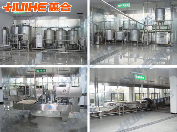 果凍生產(chǎn)線生產(chǎn)車(chē)間圖